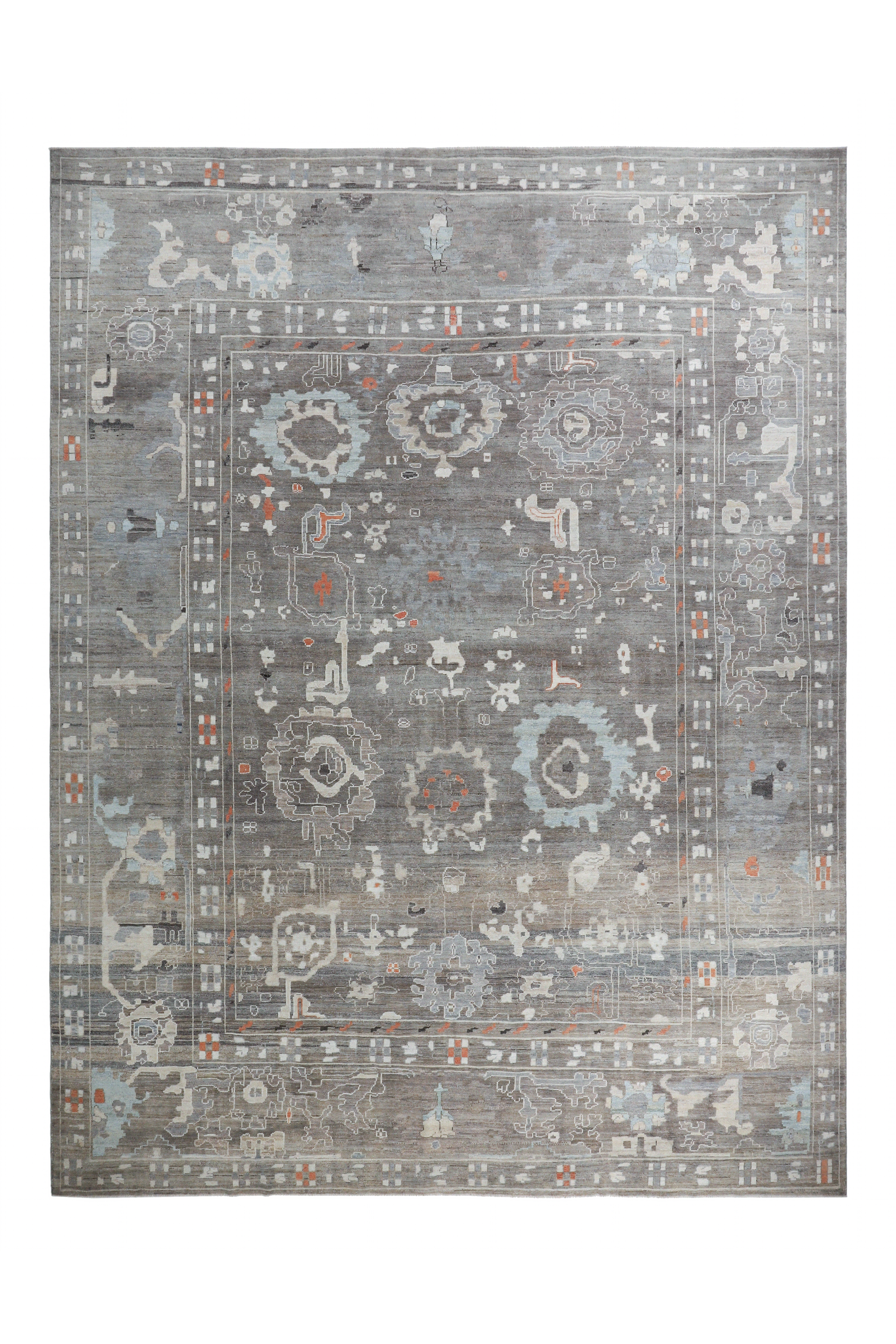 Turkey Oushak Tribal Rug 90705