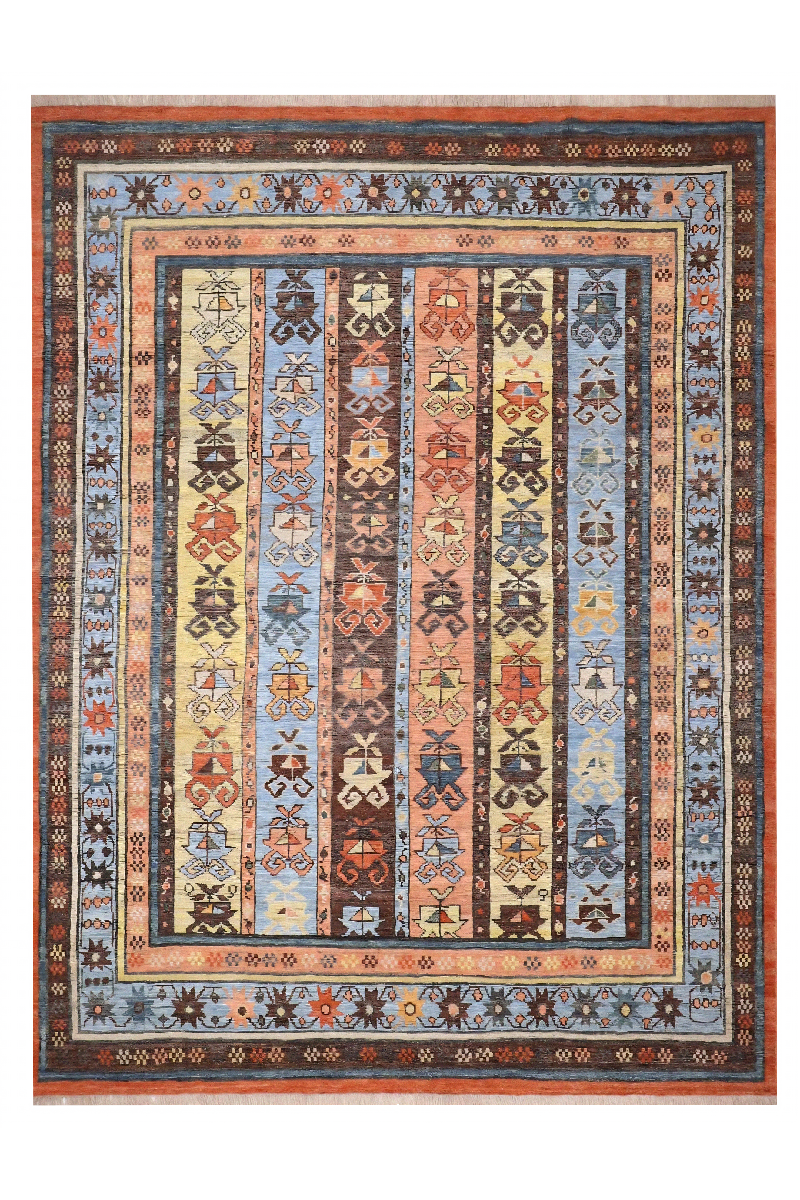 Thumbnail 1 for Turkey Oushak Tribal Rug 90714