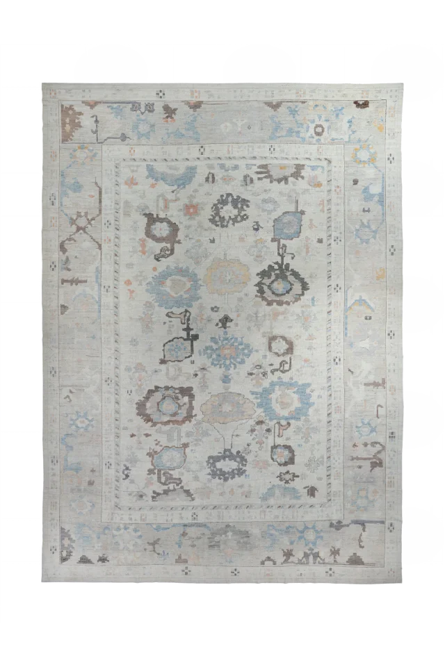 Turkey Oushak Tribal Rug 90735