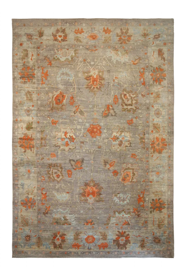 Turkey Oushak Tribal Rug 90745