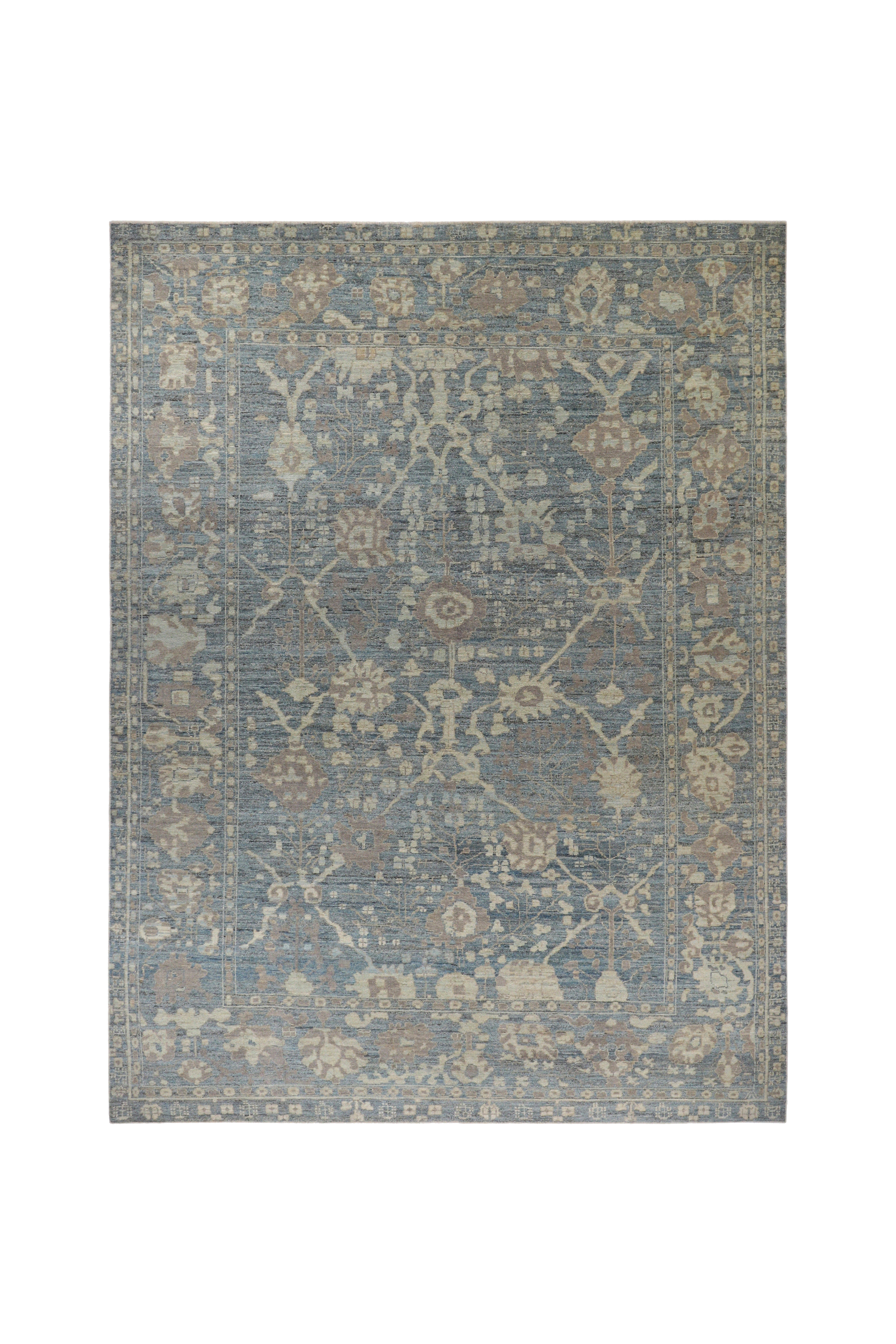 Turkey Oushak Tribal Rug 90754
