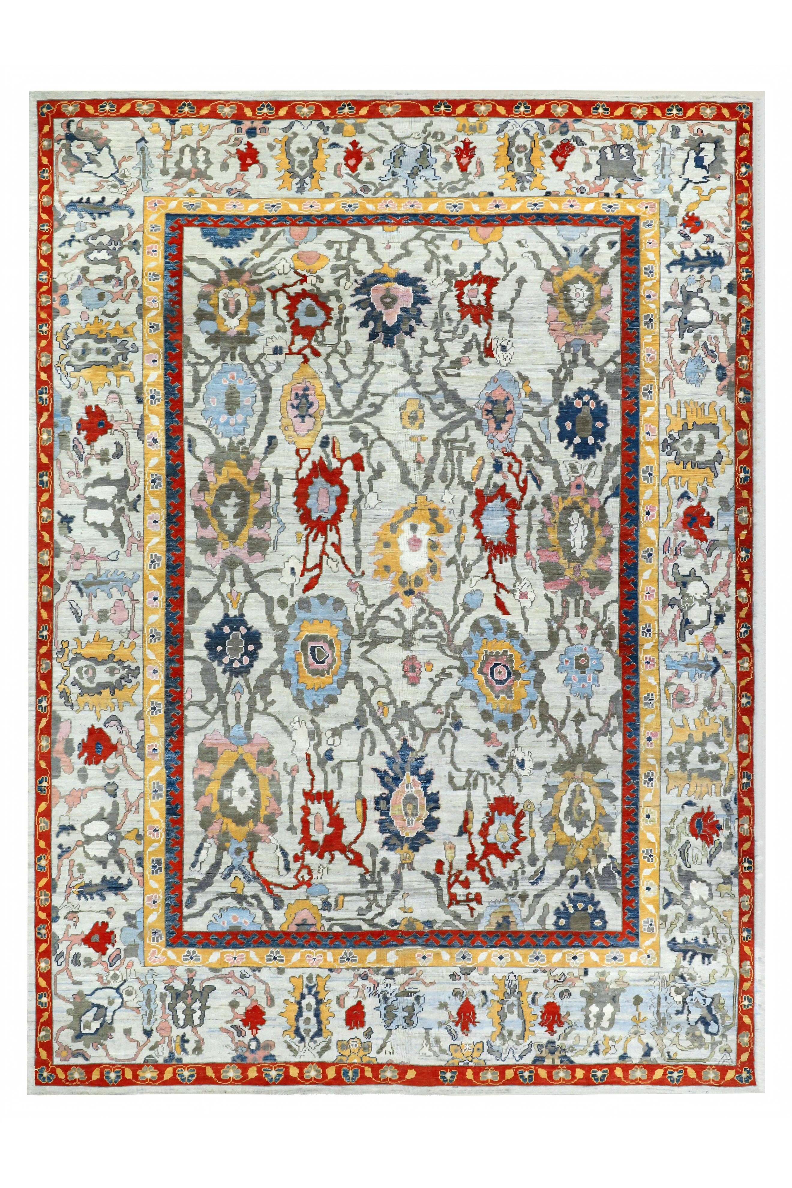 Turkey Oushak Tribal Rug 90758
