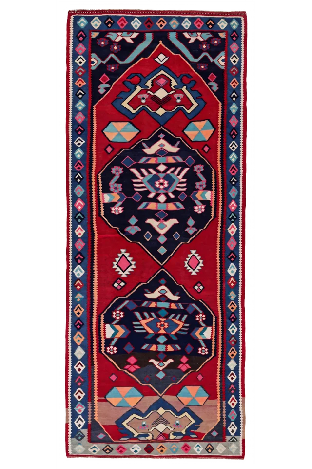 Antique Persian Transitional Rug 91111