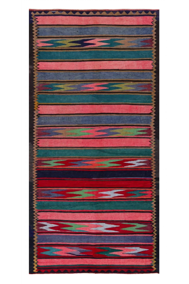 Antique Persian Transitional Rug 91118