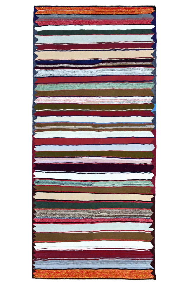 Antique Persian Transitional Rug 91130