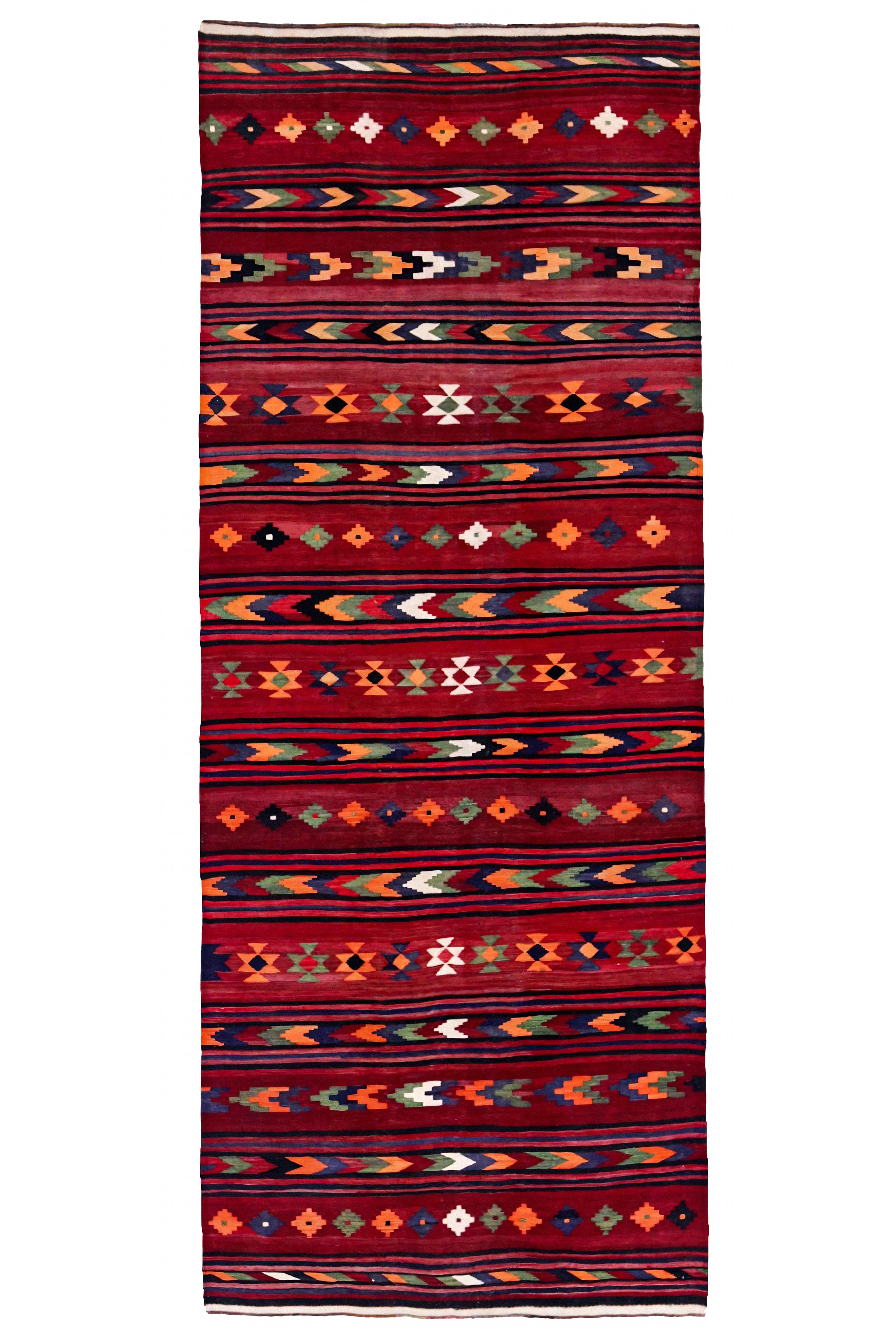 Antique Persian Transitional Rug 91154