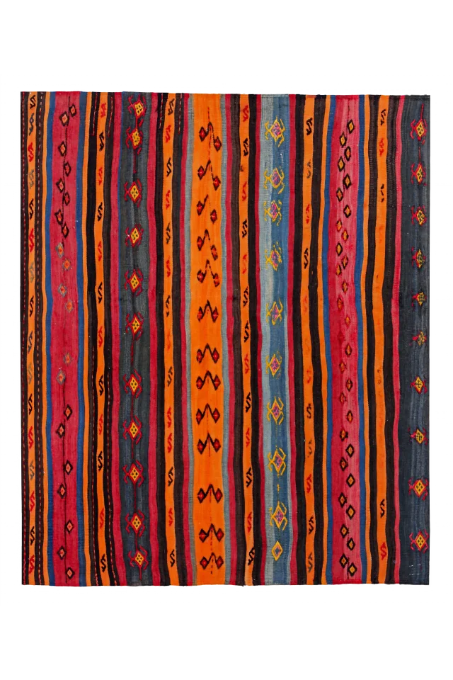 Antique Persian Transitional Rug 91159