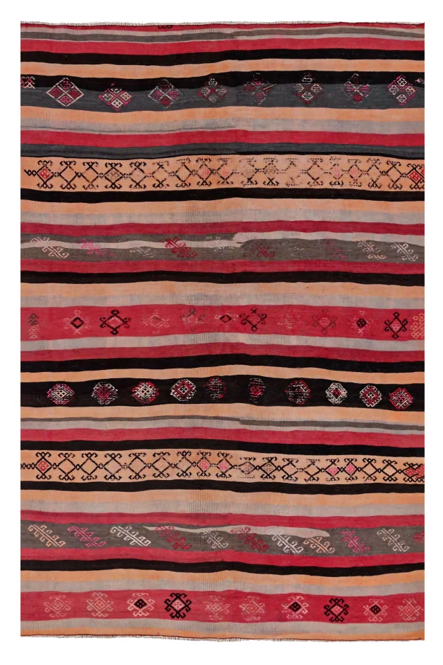 Antique Persian Transitional Rug 91161