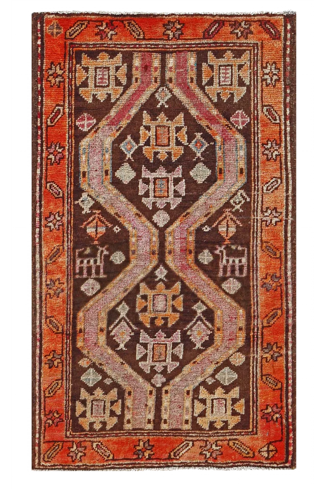 Antique Persian Azarbaijan Traditional Rug 91173