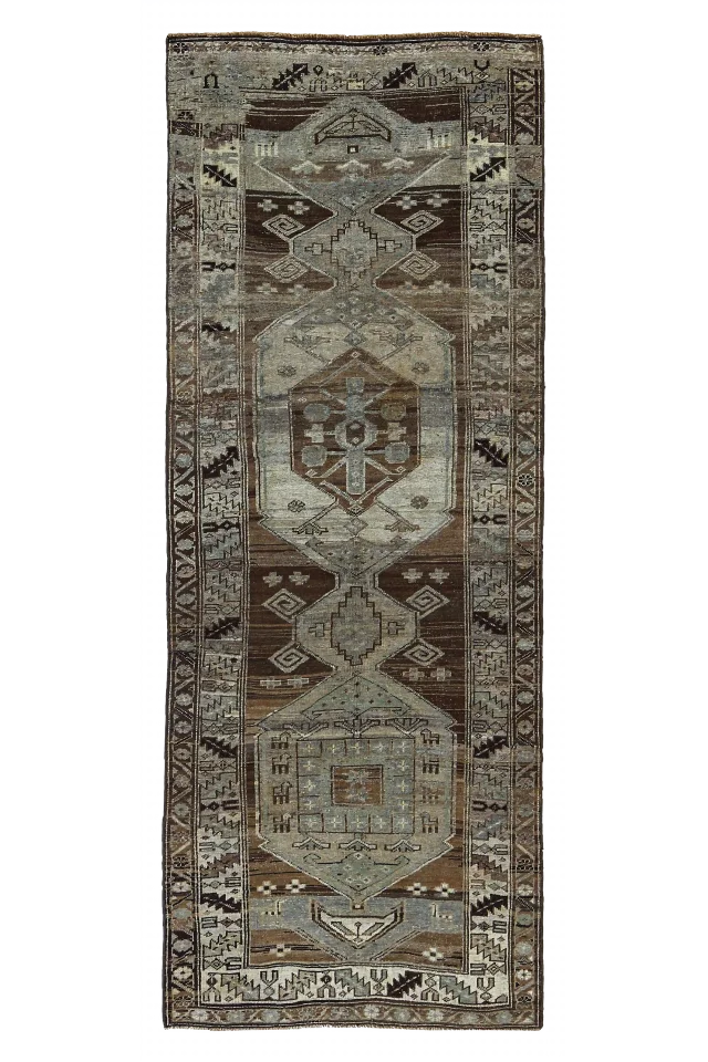 Antique Persian Azarbaijan Transitional Rug 91176