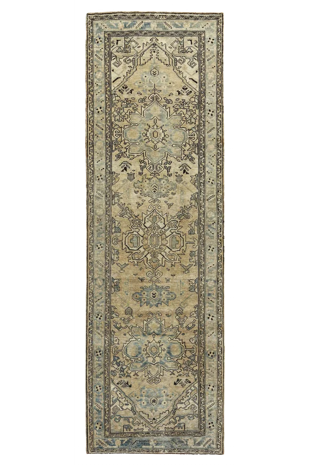 Antique Persian Azarbaijan Transitional Rug 91179