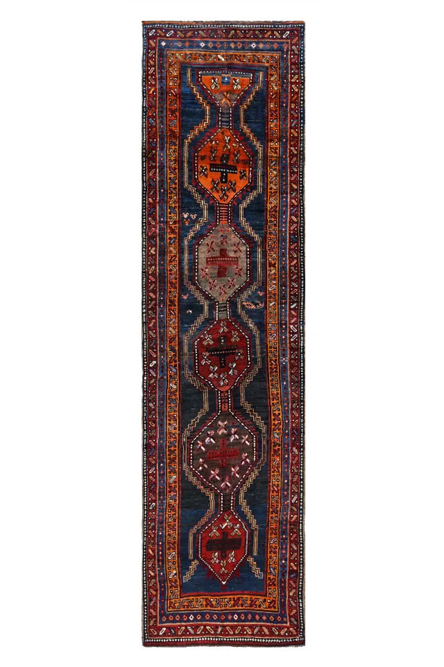 Antique Persian Kurdish Traditional Rug 91181
