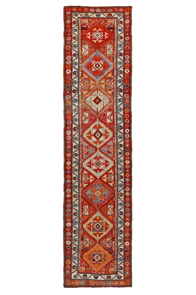 Antique Persian Shiraz Traditional Rug 91184