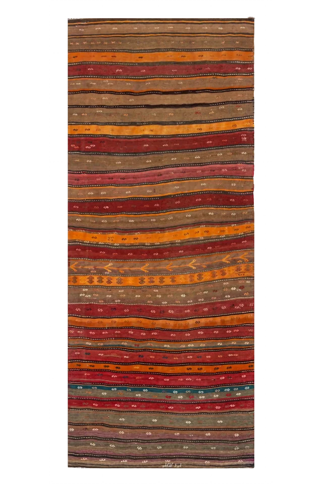 Antique Persian Transitional Rug 91190