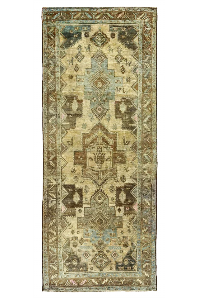 Antique Persian Bijar Traditional Rug 91192