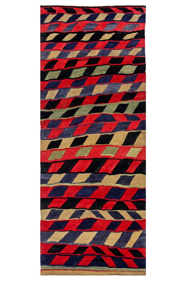 Antique Persian Transitional Rug 91193