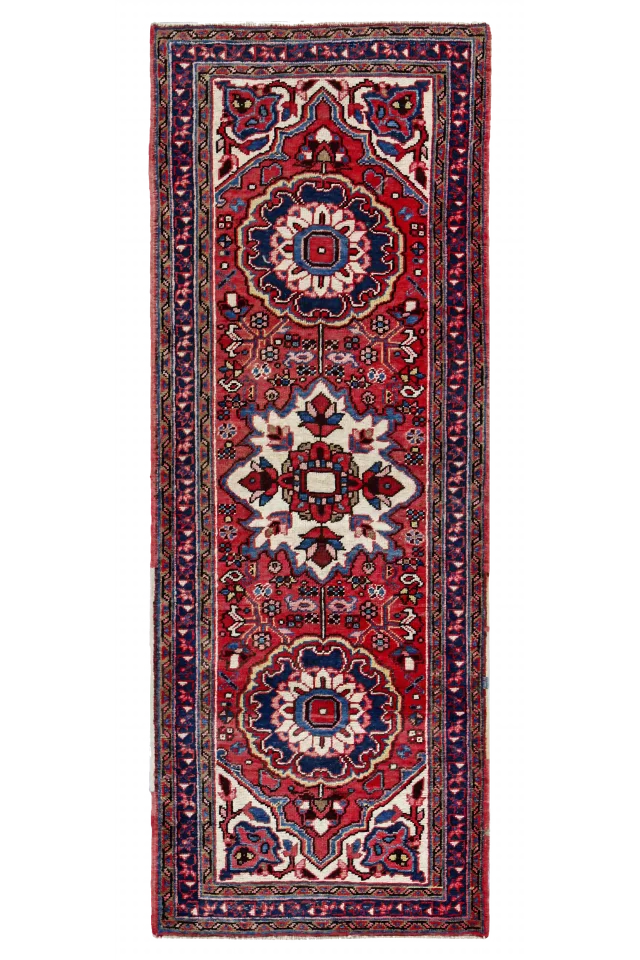 Antique Persian Heriz Transitional Rug 91195