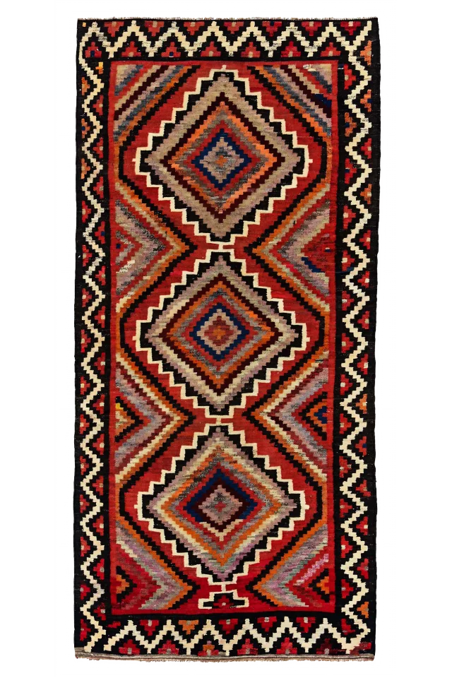 Antique Persian Traditional Rug 91208