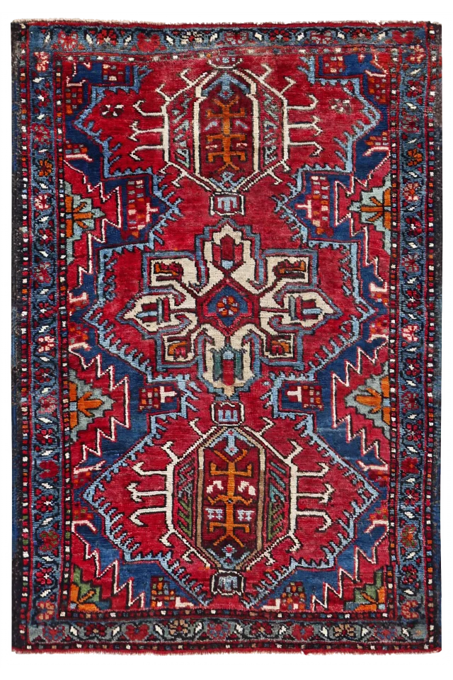 Antique Persian Azarbaijan Traditional Rug 91219