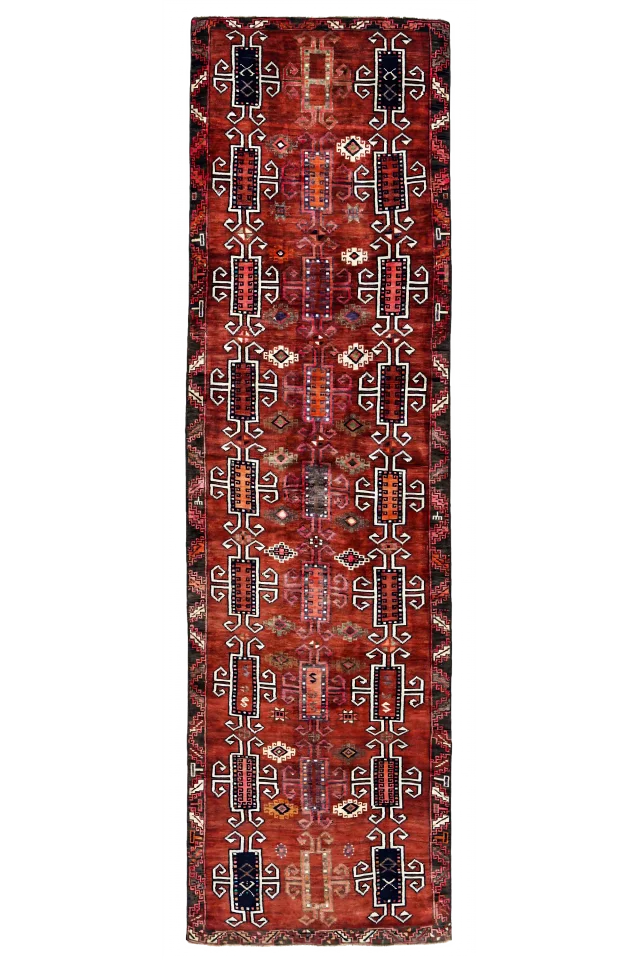 Antique Persian Azarbaijan Transitional Rug 91220