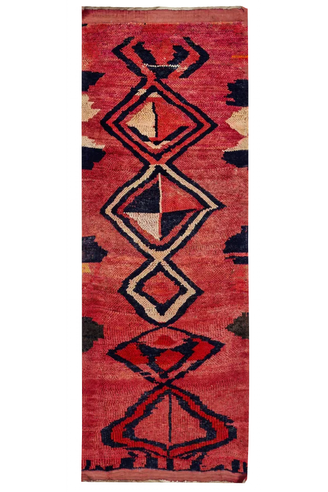 Antique Persian Gabbeh Transitional Rug 91224