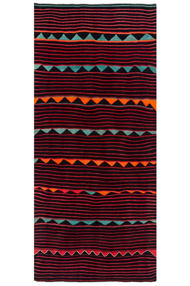 Antique Persian Transitional Rug 91226