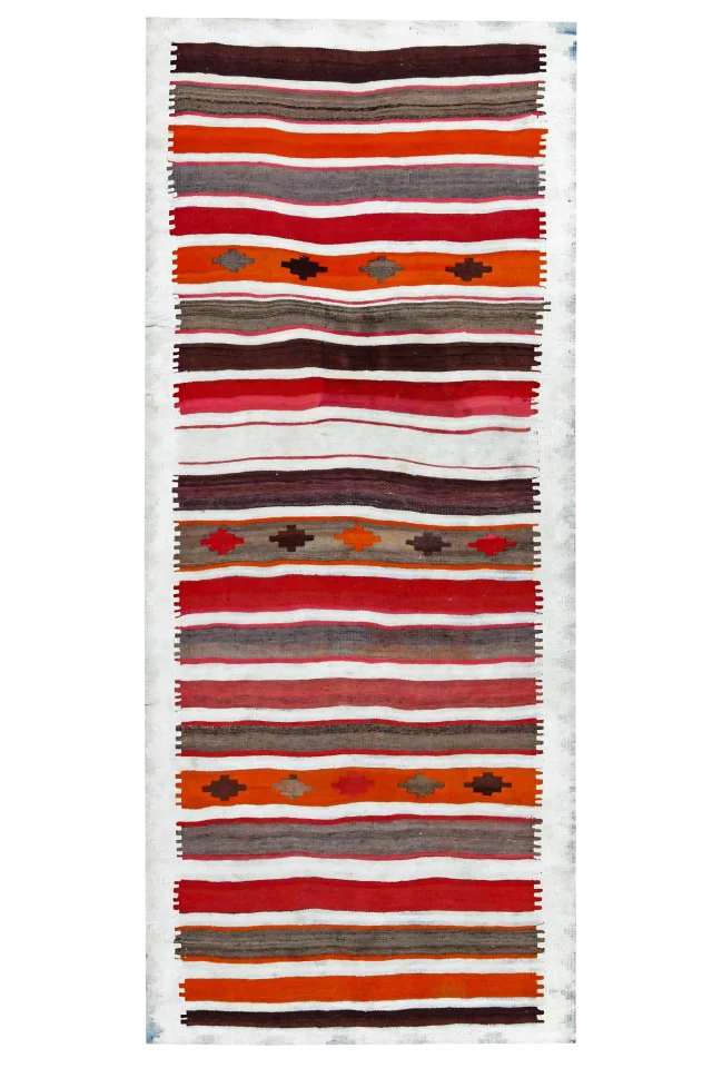 Antique Persian Transitional Rug 91227