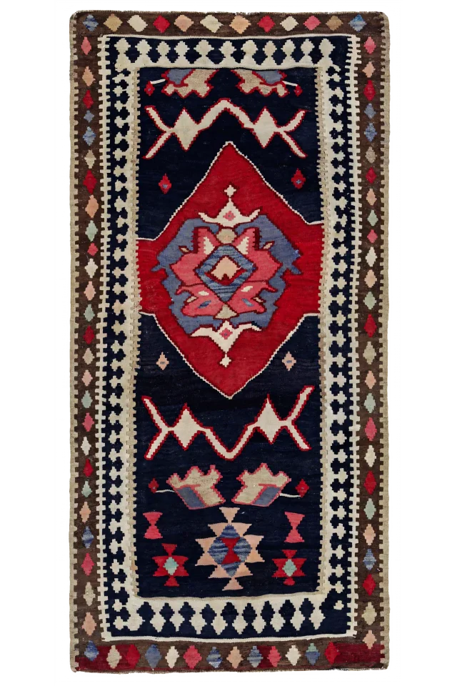 Antique Persian Transitional Rug 91233