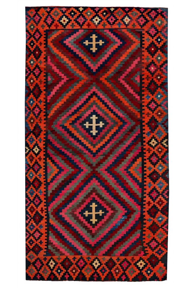 Antique Persian Traditional Rug 91241