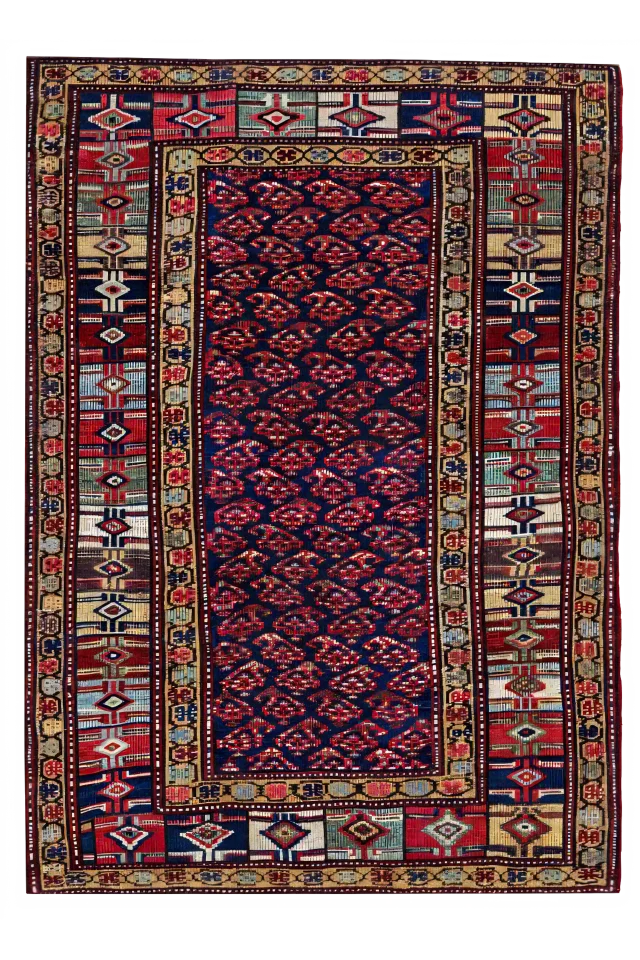 Antique Persian Azarbaijan Traditional Rug 91248