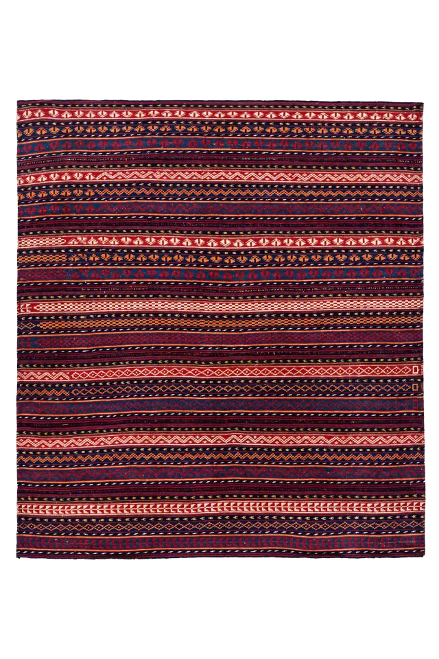 Antique Persian Transitional Rug 91256