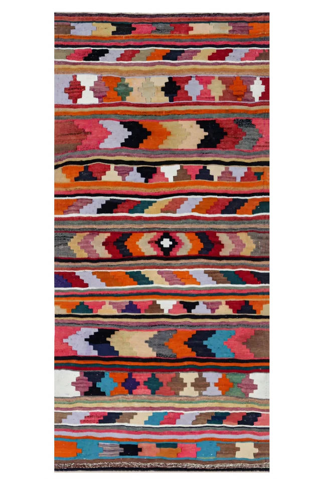 Antique Persian Transitional Rug 91273