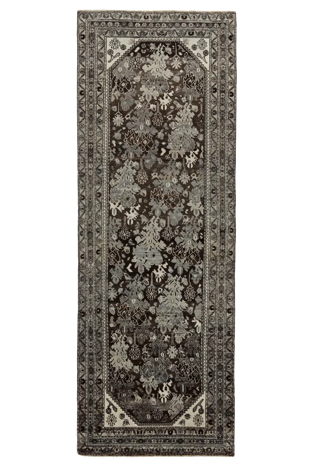 Antique Persian Bijar Transitional Rug 91283