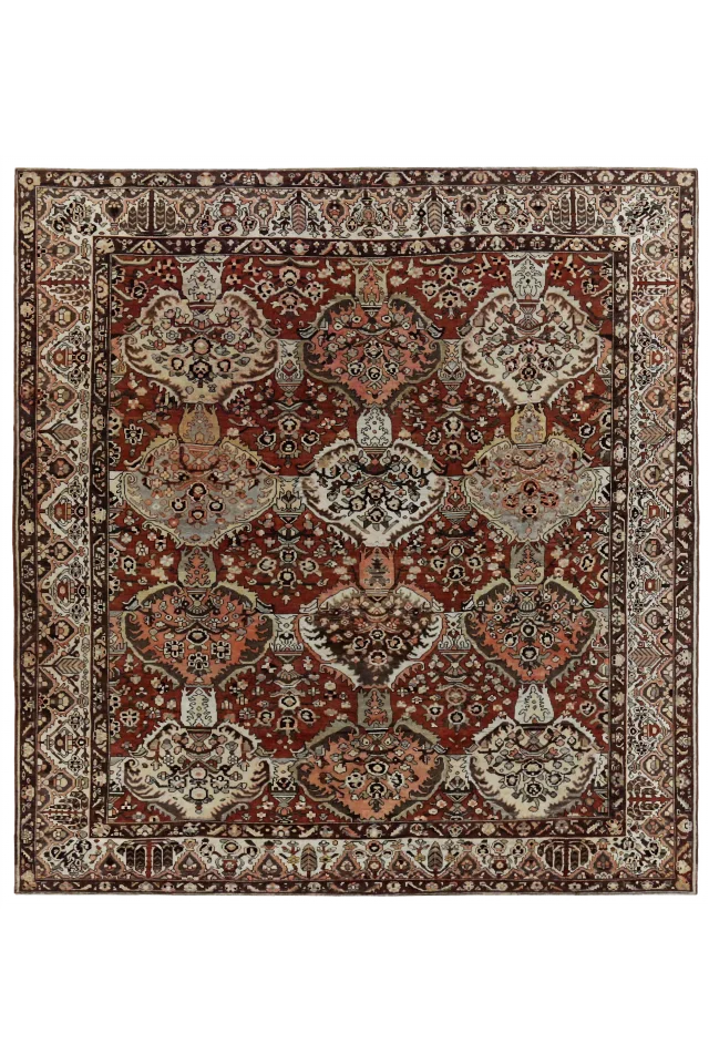Antique Persian Bakhtiar Traditional Rug 91290