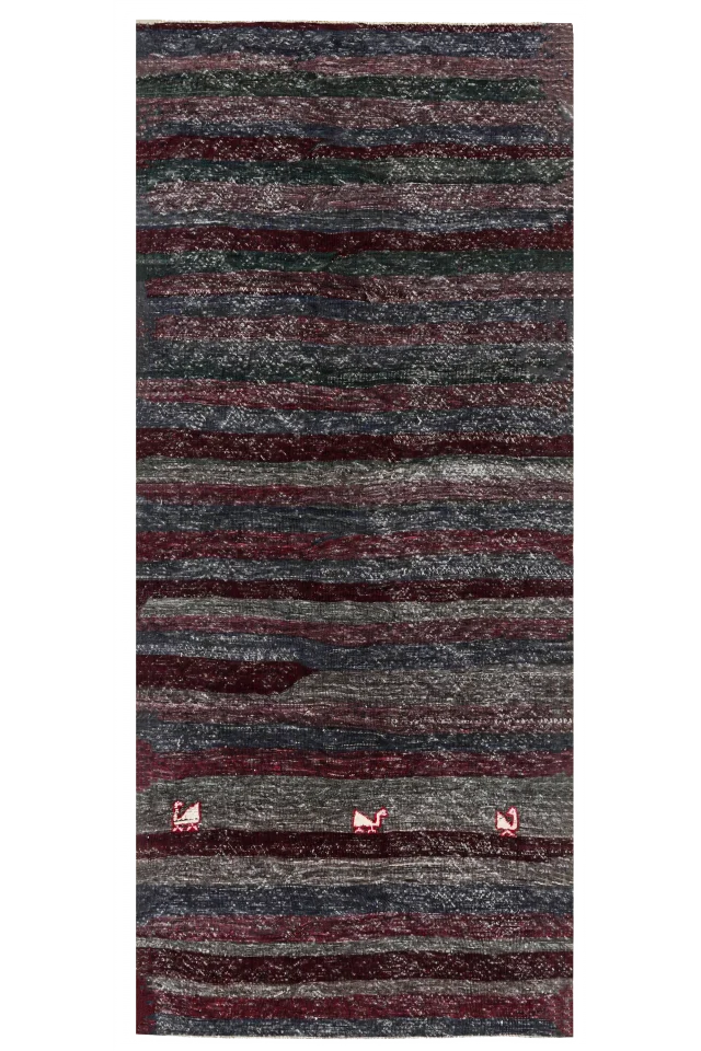 Antique Persian Transitional Rug 91293