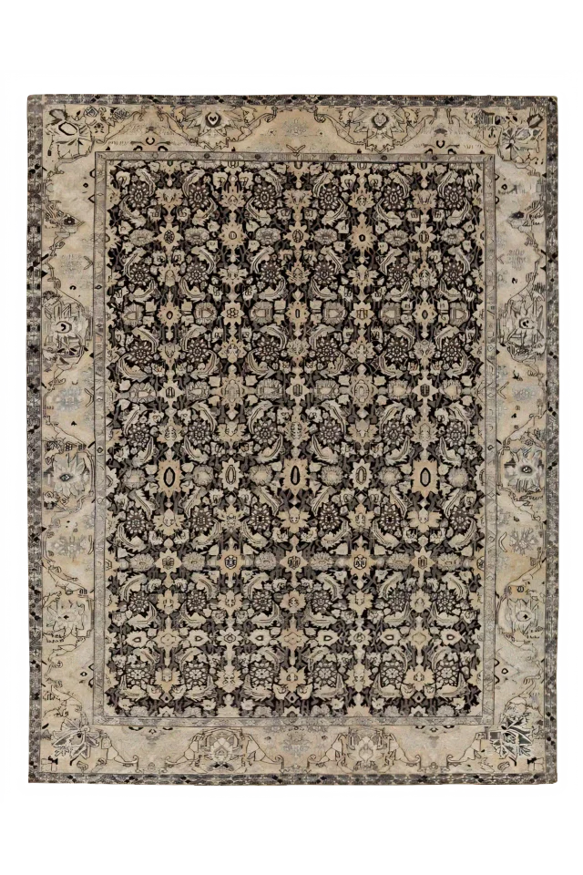 Antique Persian Bakhtiar Traditional Rug 91323