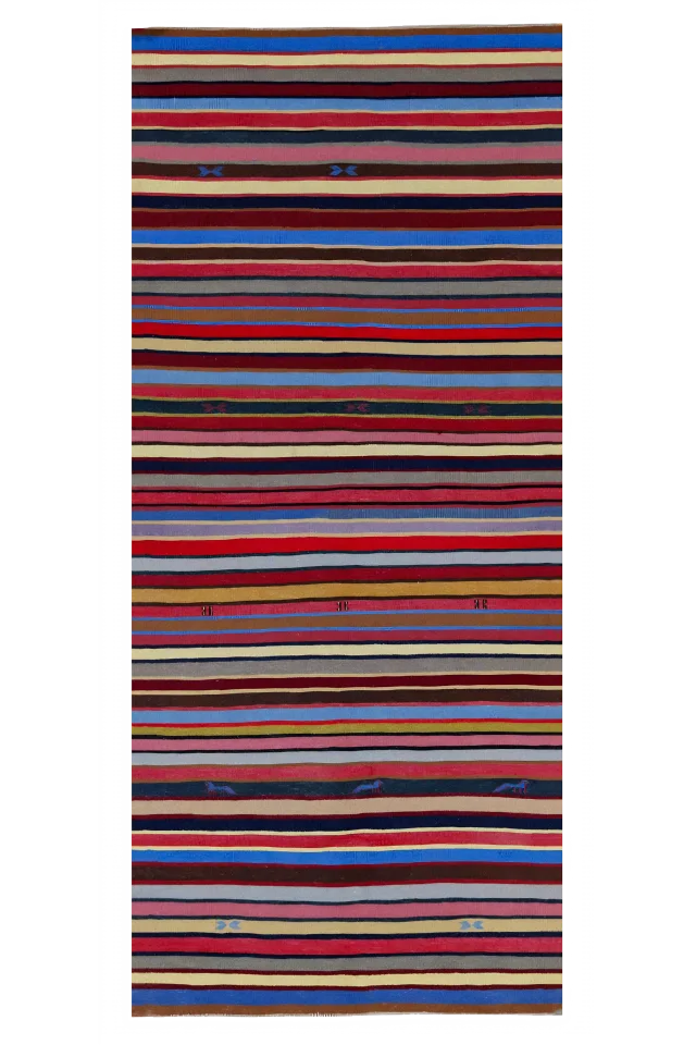 Antique Persian Transitional Rug 91325