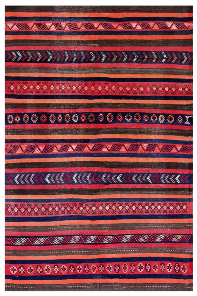 Antique Persian Transitional Rug 91330