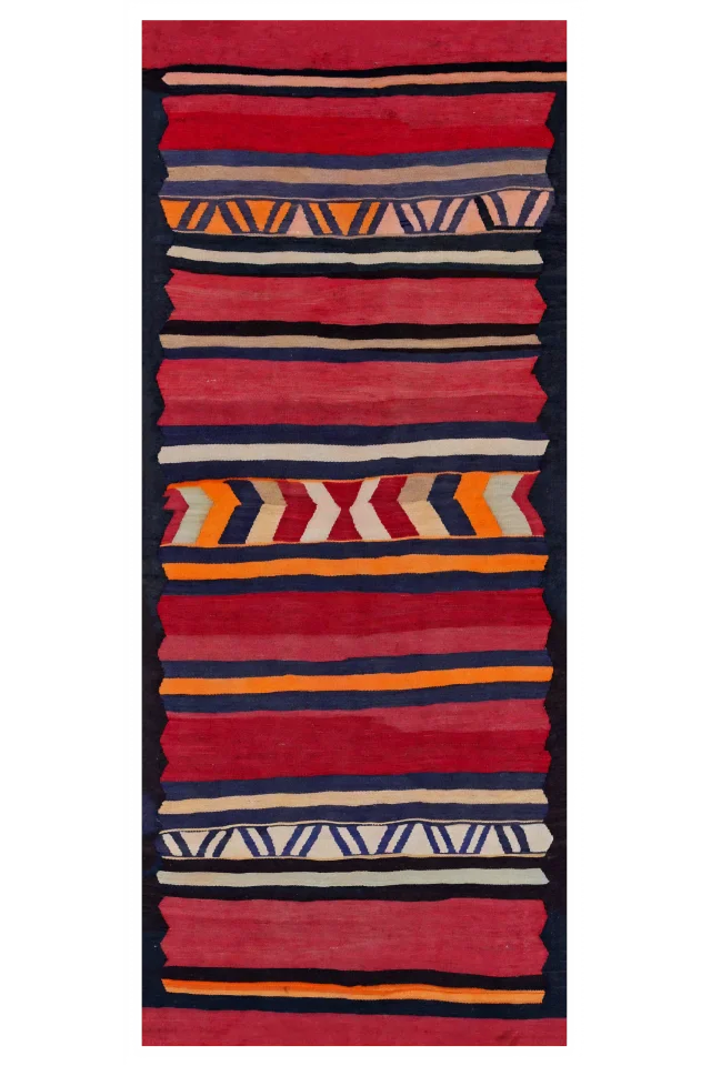 Antique Persian Transitional Rug 91332