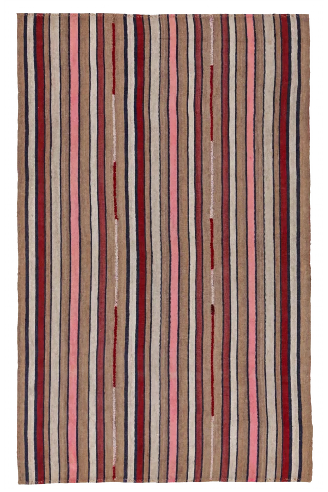 Antique Persian Transitional Rug 91335