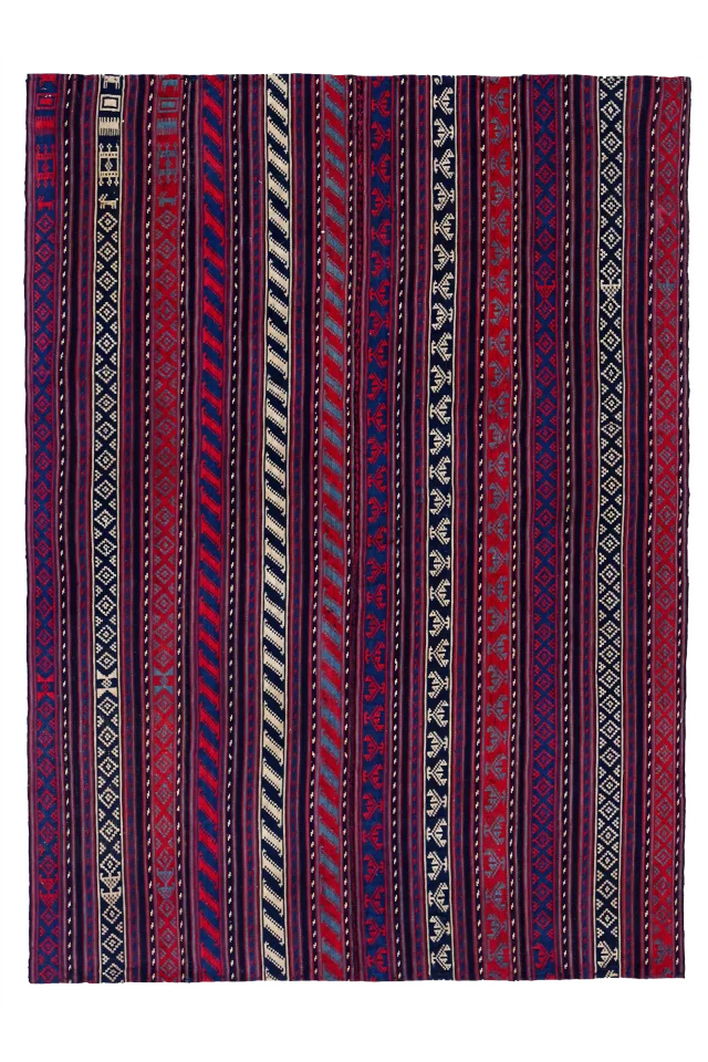 Antique Persian Transitional Rug 91343