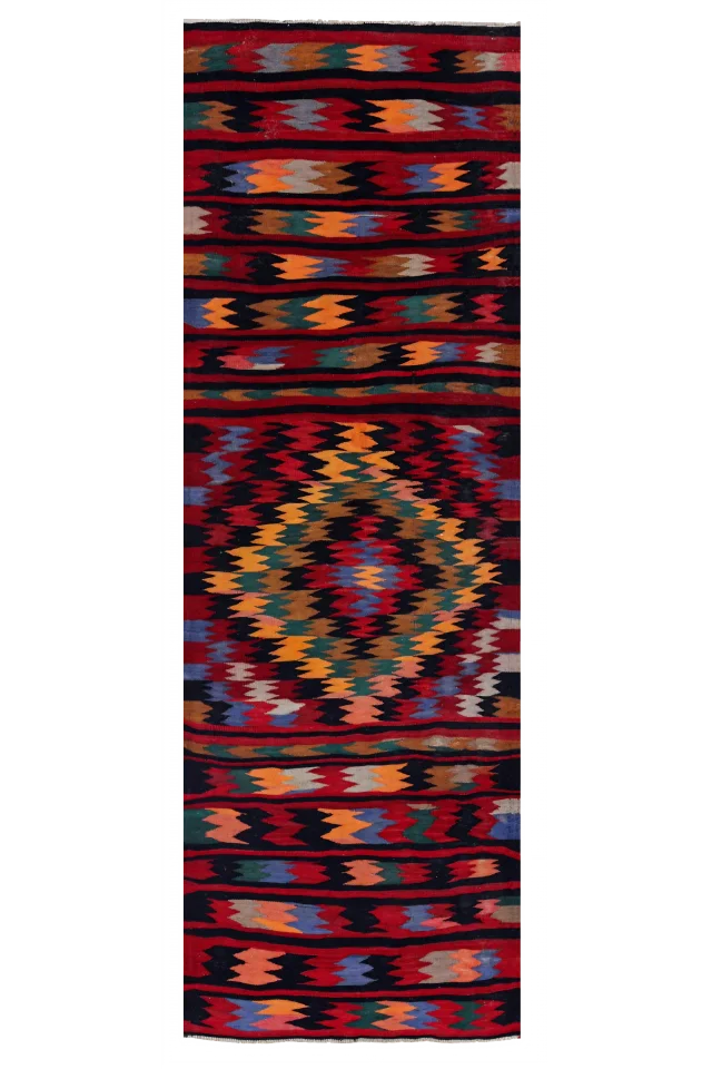 Antique Persian Transitional Rug 91356