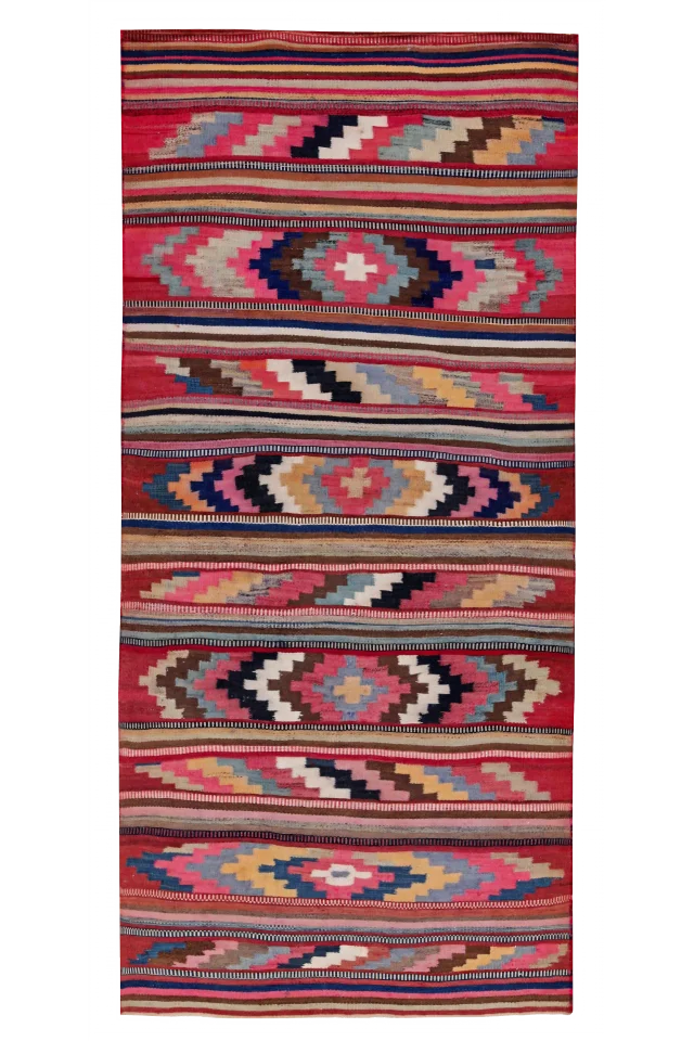 Antique Persian Transitional Rug 91360