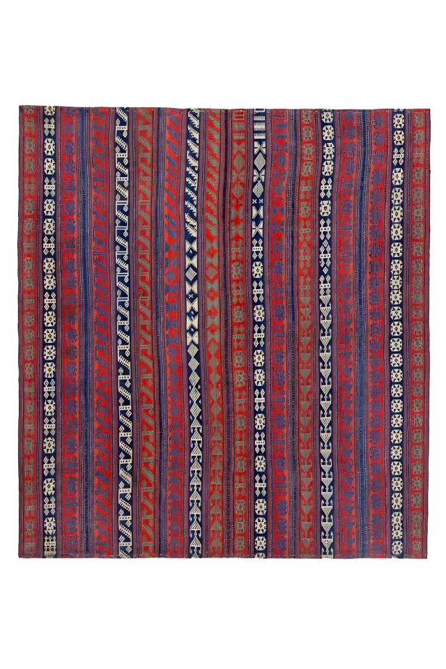 Antique Persian Traditional Rug 91390