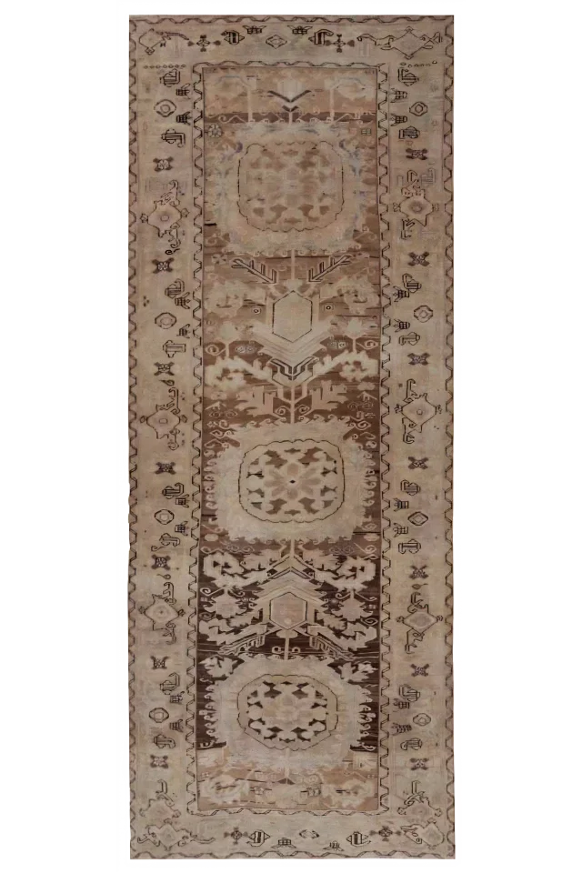 Antique Persian Bijar Transitional Rug 91399
