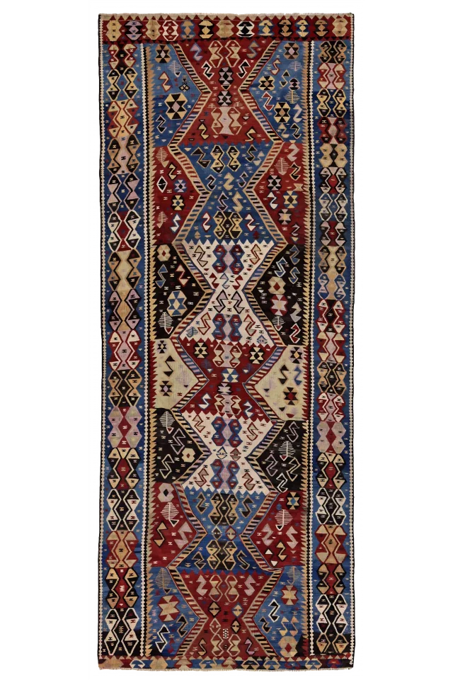 Antique Persian Traditional Rug 91423