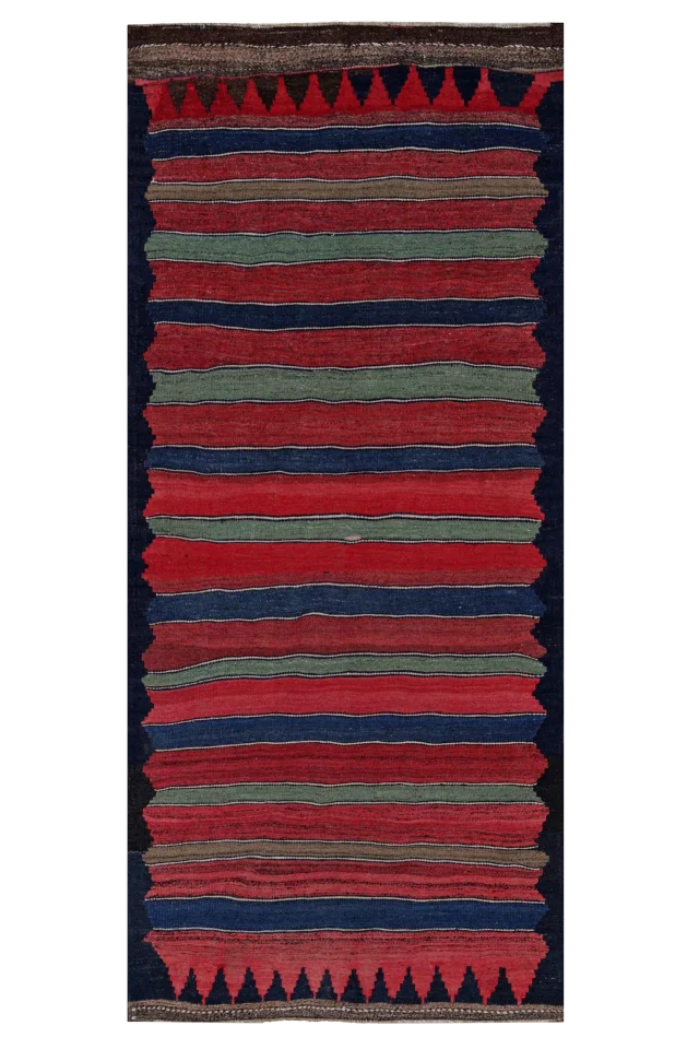 Antique Persian Transitional Rug 91425