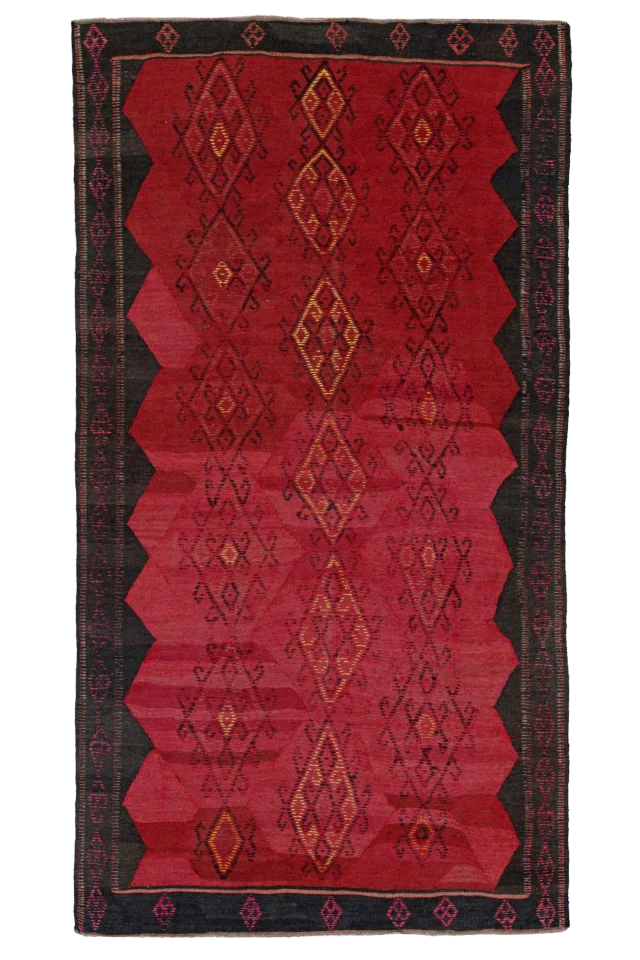 Antique Persian Transitional Rug 91426