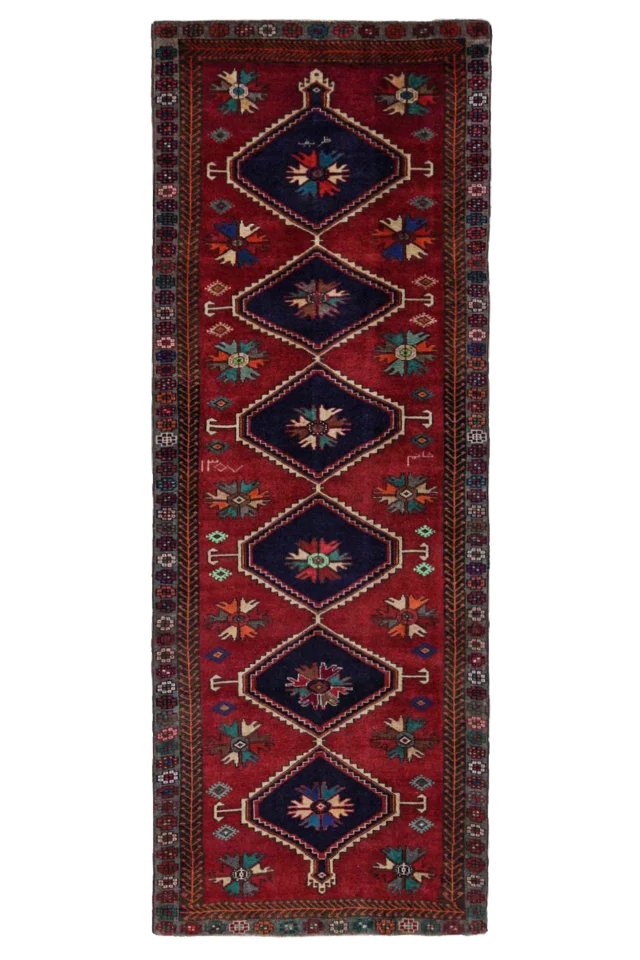 Antique Persian Azarbaijan Traditional Rug 91435
