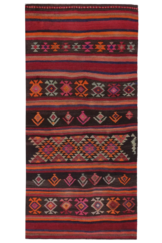 Antique Persian Transitional Rug 91459